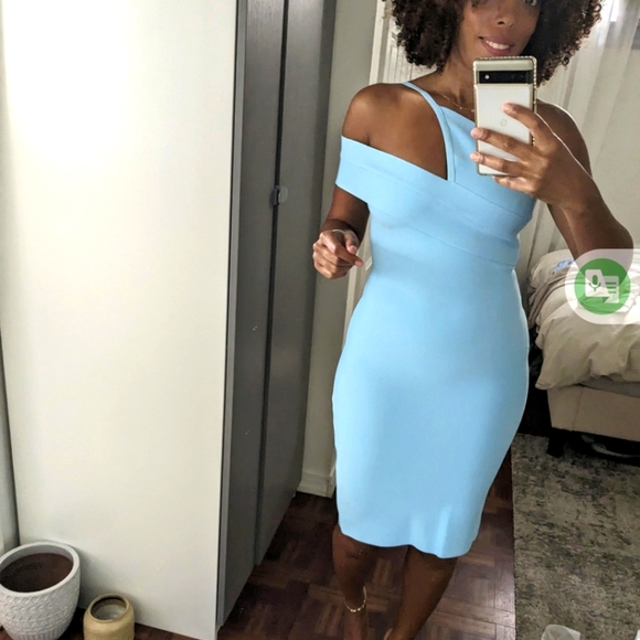 Spandex Cocktail Dress - Picture 2 of 7